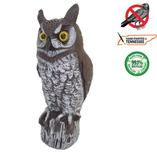 Dalen Nat Enemy Scarecrow Great Horned Owl 16in. 3 Dalen Nat Enemy Scarecrow Great Horned Owl 16in. -Snow Tools Shop 1000Wx1000H 1044