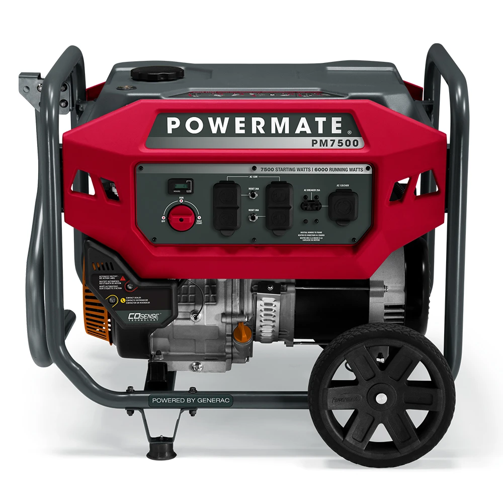 POWERMATE 7500W PORTABLE GENERATOR (50ST), MANUAL-START 3 POWERMATE 7500W PORTABLE GENERATOR (50ST), MANUAL-START - Image 3