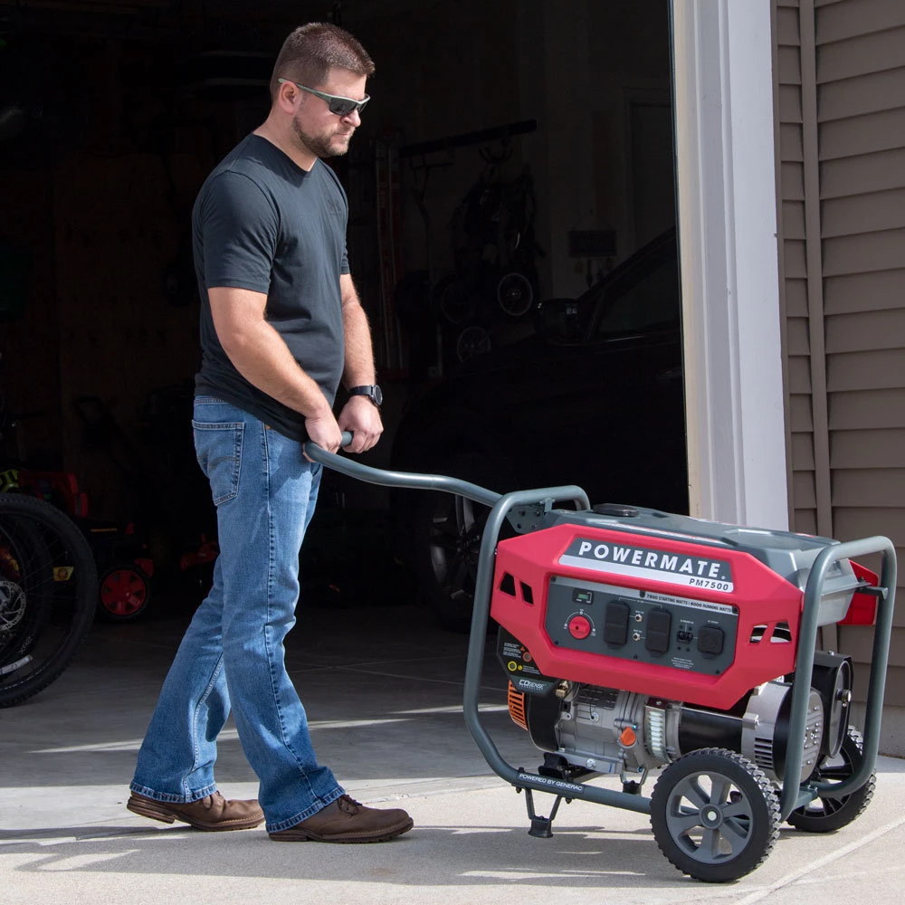 POWERMATE 7500W PORTABLE GENERATOR (50ST), MANUAL-START 6 POWERMATE 7500W PORTABLE GENERATOR (50ST), MANUAL-START - Image 6