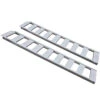 ERICKSON Aluminum Straight Loading Ramps 9 In. X 72 In. 1000 Lb - 2 PK