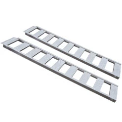 ERICKSON Aluminum Straight Loading Ramps 9 In. X 72 In. 1000 Lb - 2 PK
