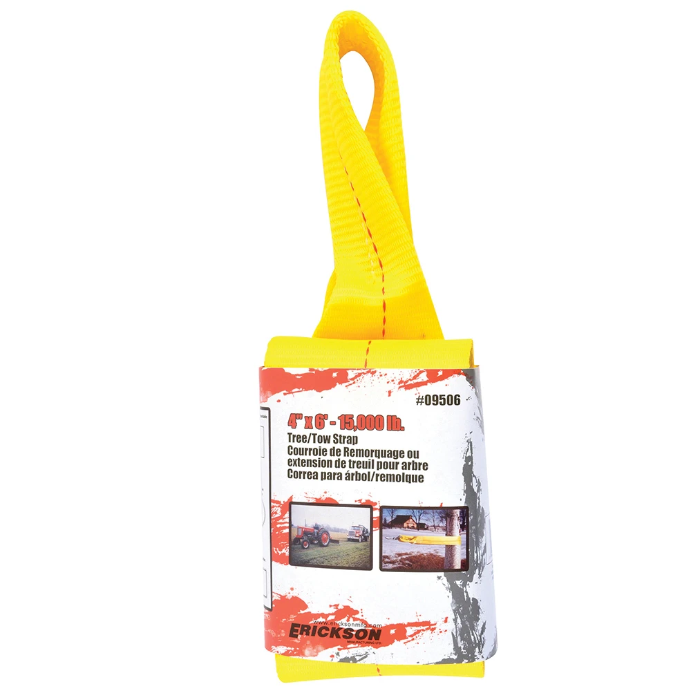 ERICKSON 4 In. X 6 Ft. 15,000 Lb Tree Saver/Tow Strap 2 ERICKSON 4 In. X 6 Ft. 15,000 Lb Tree Saver/Tow Strap - Image 2