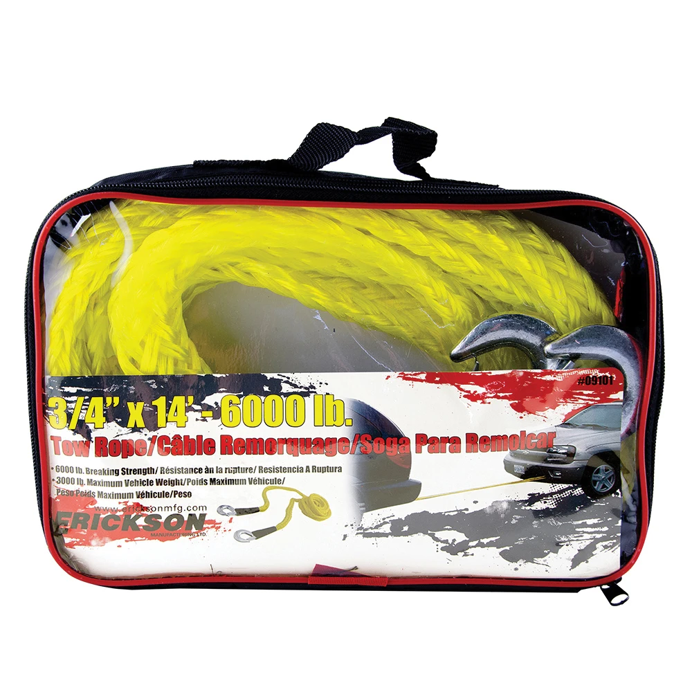 ERICKSON 3/4 In. X 14 Ft. 6000 Lb Tow Rope With Storage Bag 2 ERICKSON 3/4 In. X 14 Ft. 6000 Lb Tow Rope With Storage Bag - Image 2