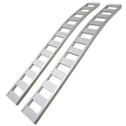 ERICKSON "LOAD IT" Aluminum Arched Ramps 12 In. X 90 In. 1500 Lb - 2 PK