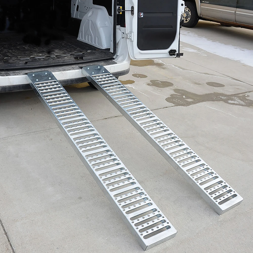 ERICKSON Steel Straight Loading Ramps 9 In. X 72 In. 1000 Lb - 2 PK 2 ERICKSON Steel Straight Loading Ramps 9 In. X 72 In. 1000 Lb - 2 PK - Image 2