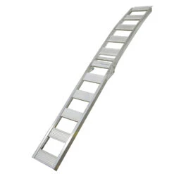 ERICKSON "LOAD IT" Aluminum Folding Arched Loading Ramp 12 In. X 90 In. 750 Lb