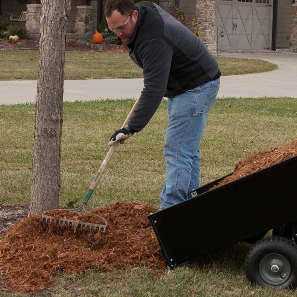 Agri-Fab 10 Cu. Ft. Steel Utility Cart 2 Agri-Fab 10 Cu. Ft. Steel Utility Cart - Image 2