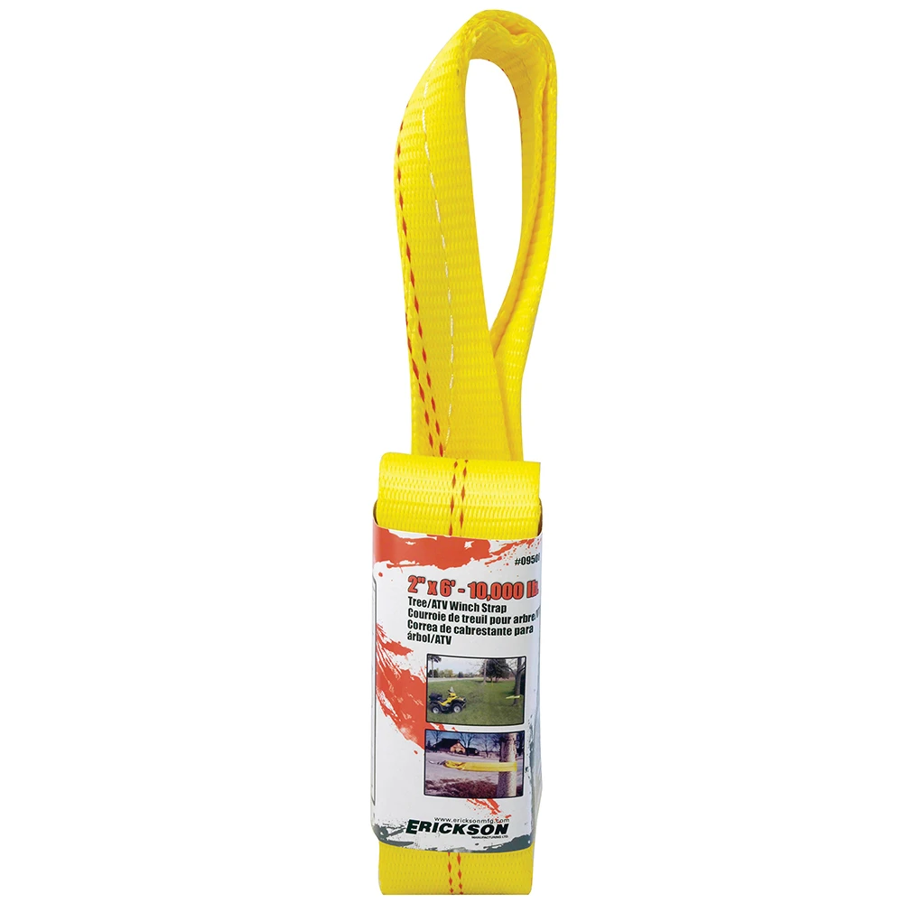 ERICKSON 2 In. X 6 Ft. 10,000 Lb Tree Saver/Tow Strap 2 ERICKSON 2 In. X 6 Ft. 10,000 Lb Tree Saver/Tow Strap - Image 2