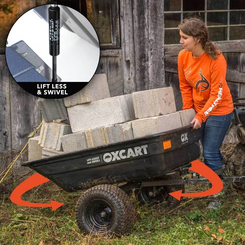 OxCart PRO-Grade Farm All Dump Cart 6 OxCart PRO-Grade Farm All Dump Cart - Image 6