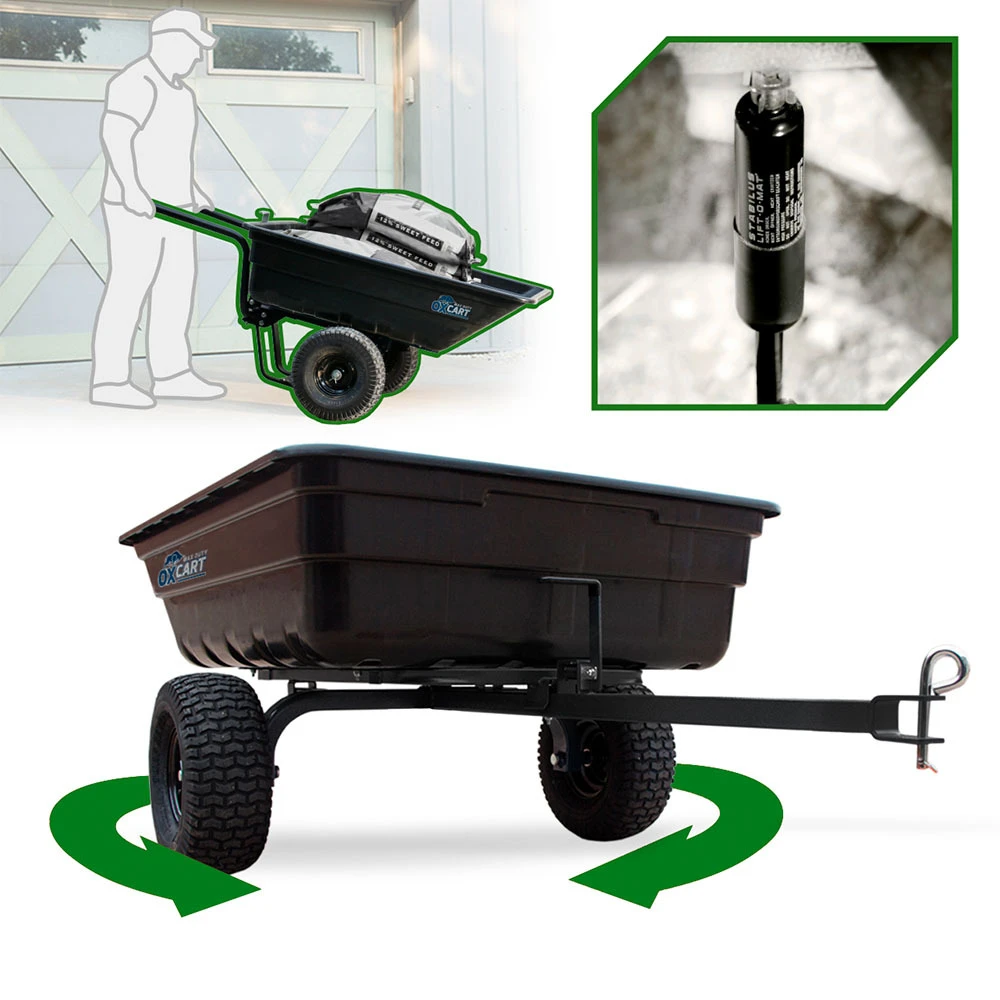 OxCart Landscaper Dump Cart 1 OxCart Landscaper Dump Cart