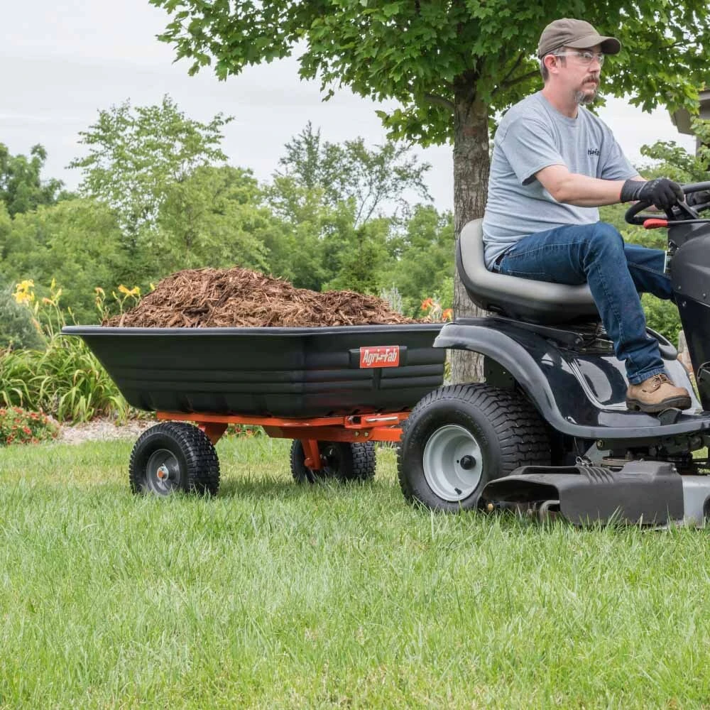 Agri-Fab 12 Cu. Ft. Poly Utility Cart 2 Agri-Fab 12 Cu. Ft. Poly Utility Cart - Image 2