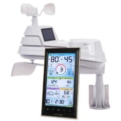 AcuRite Iris (5-in-1) Wireless Weather Station With Temperature, Humidity, Wind Speed, Wind Direction And Rainfall