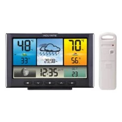 AcuRite Wireless Weather Station With Forecast, Indoor/Outdoor Temperature And Humidity