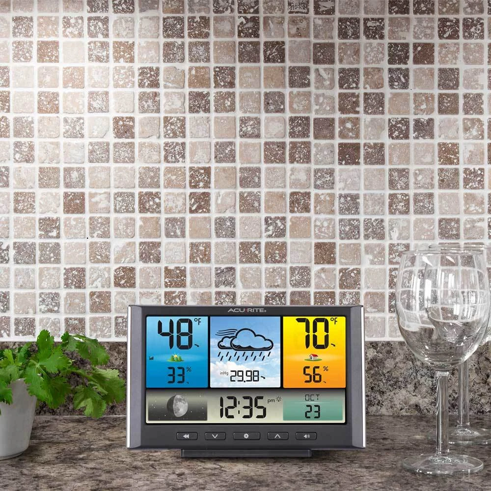 AcuRite Wireless Weather Station With Forecast, Indoor/Outdoor Temperature And Humidity 2 AcuRite Wireless Weather Station With Forecast, Indoor/Outdoor Temperature And Humidity - Image 2