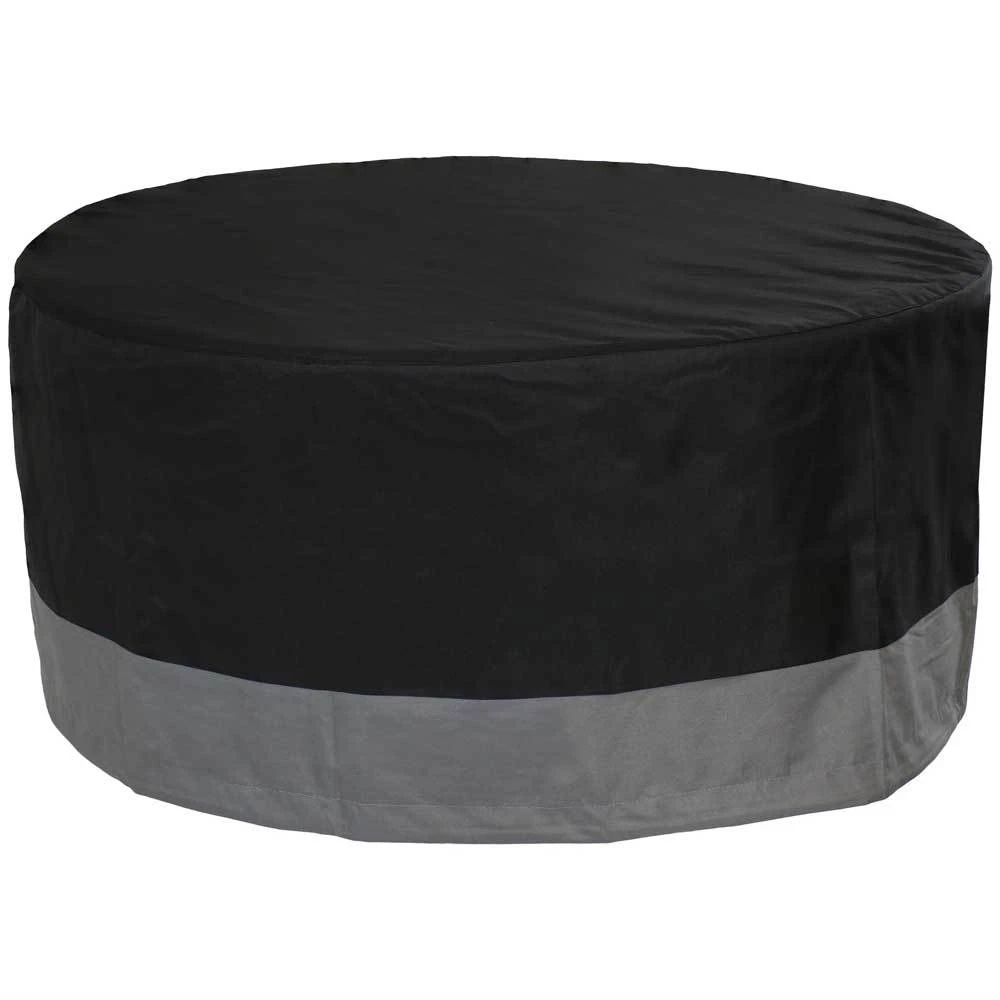 Sunnydaze Round Outdoor Fire Pit Cover 1 Sunnydaze Round Outdoor Fire Pit Cover