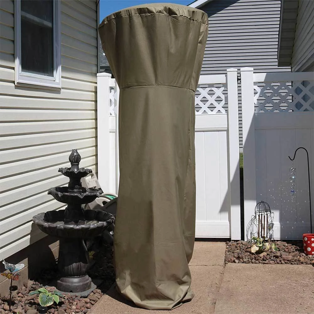 Sunnydaze Patio Heater Cover Khaki 94in. 2 Sunnydaze Patio Heater Cover Khaki 94in. - Image 2