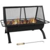 Sunnydaze Northland Grill Wood Burning Fire Pit