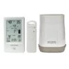 AcuRite Digital Rain Gauge With Indoor Display And Indoor/Outdoor Temperature & Humidity