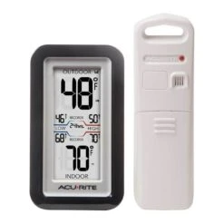 AcuRite Wireless Thermometer With Indoor & Outdoor Temperature