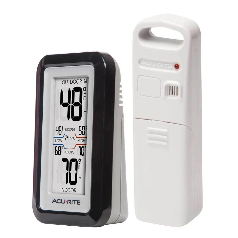 AcuRite Wireless Thermometer With Indoor & Outdoor Temperature 3 AcuRite Wireless Thermometer With Indoor & Outdoor Temperature - Image 3