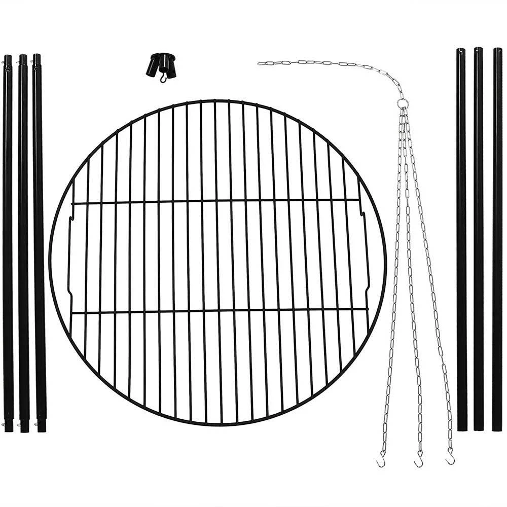 Sunnydaze Tripod Grilling Set With Cooking Grate 22in. 6 Sunnydaze Tripod Grilling Set With Cooking Grate 22in. - Image 6