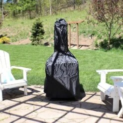 Sunnydaze 360-Degree View Wood Burning Chiminea 57in. -Snow Tools Shop 1000Wx1000H 650