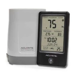AcuRite Digital Rain Gauge With Indoor Display