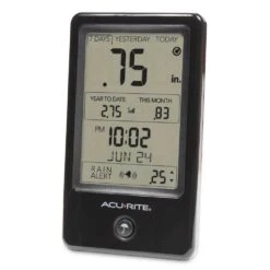 AcuRite Digital Rain Gauge With Indoor Display 9 AcuRite Digital Rain Gauge With Indoor Display -Snow Tools Shop 1000Wx1000H 670