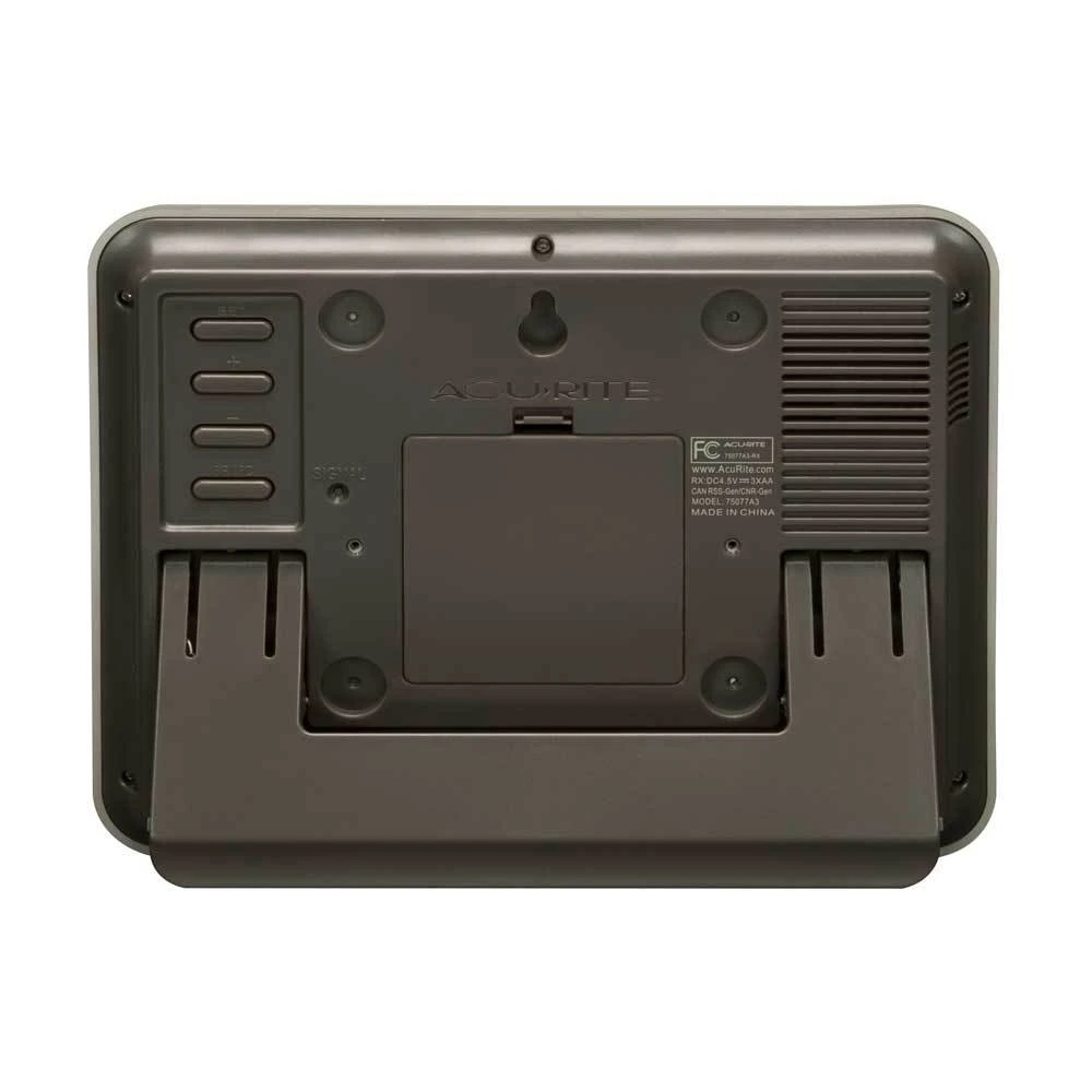 AcuRite Wireless Weather Station With Forecast, Indoor/Outdoor Temperature And Atomic Clock 6 AcuRite Wireless Weather Station With Forecast, Indoor/Outdoor Temperature And Atomic Clock - Image 6