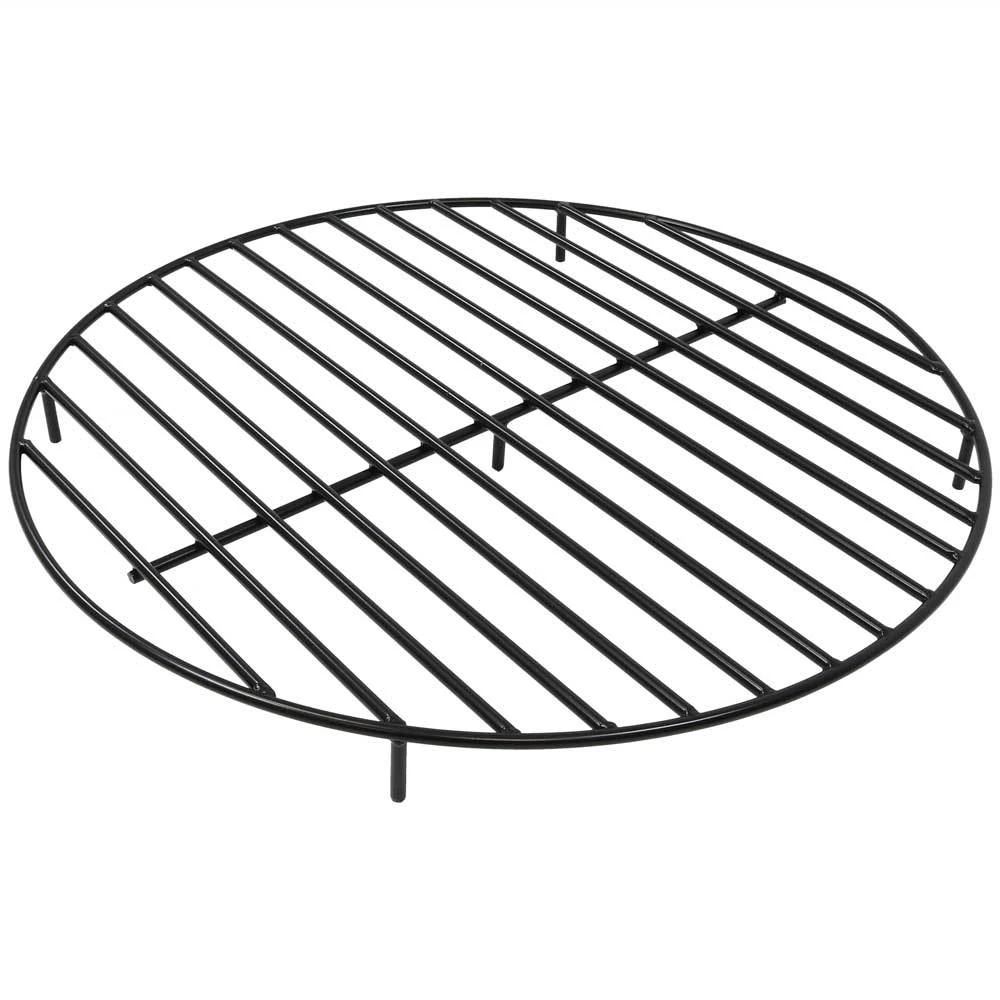 Sunnydaze Round Outdoor Fire Pit Grate 36in. 1 Sunnydaze Round Outdoor Fire Pit Grate 36in.