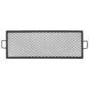 Sunnydaze X-Marks Rectangle Fire Pit Cooking Grill 40in.