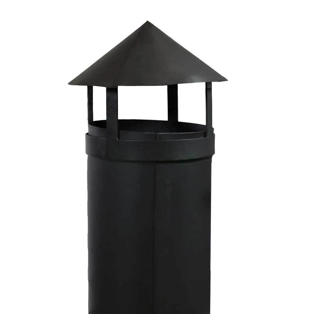 Sunnydaze Open Access Wood Burning Chiminea 56in. 6 Sunnydaze Open Access Wood Burning Chiminea 56in. - Image 6