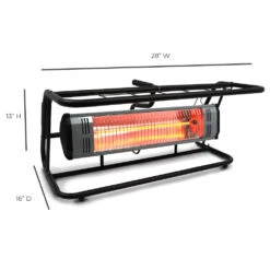 Heat Storm Tradesman 1,500-Watt Electric Garage & Patio Infrared Quartz Space Heater 6 Heat Storm Tradesman 1,500-Watt Electric Garage & Patio Infrared Quartz Space Heater -Snow Tools Shop 1000Wx1000H 736