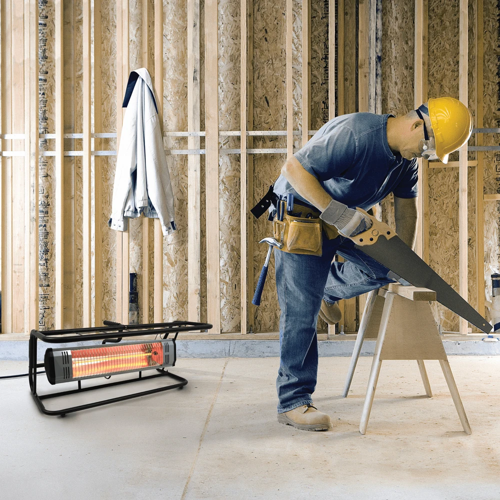 Heat Storm Tradesman 1,500-Watt Electric Garage & Patio Infrared Quartz Space Heater 4 Heat Storm Tradesman 1,500-Watt Electric Garage & Patio Infrared Quartz Space Heater - Image 4