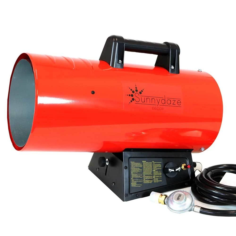 Sunnydaze 85,000 Btu Forced Air Propane Heater 1 Sunnydaze 85,000 Btu Forced Air Propane Heater