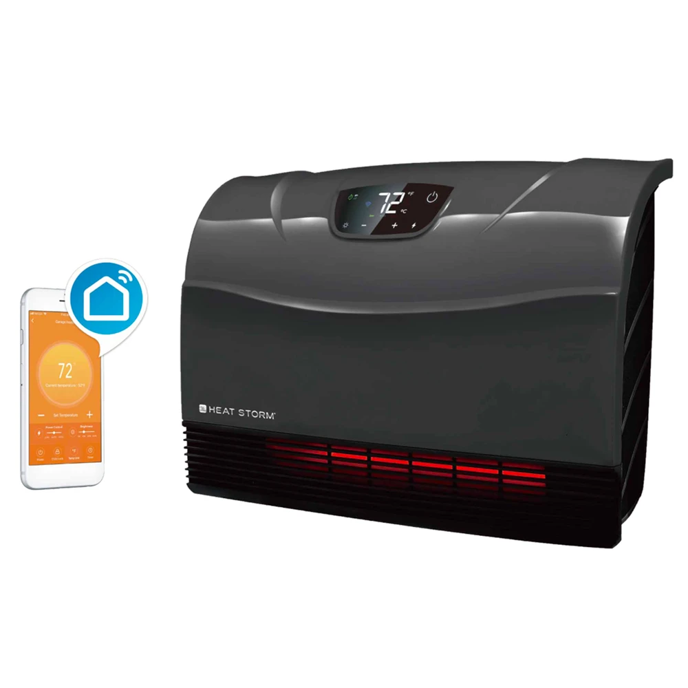 Heat Storm 1,500-Watt Wi-Fi Smart Heater Deluxe Indoor Wall Mount Infrared Heater 1 Heat Storm 1,500-Watt Wi-Fi Smart Heater Deluxe Indoor Wall Mount Infrared Heater