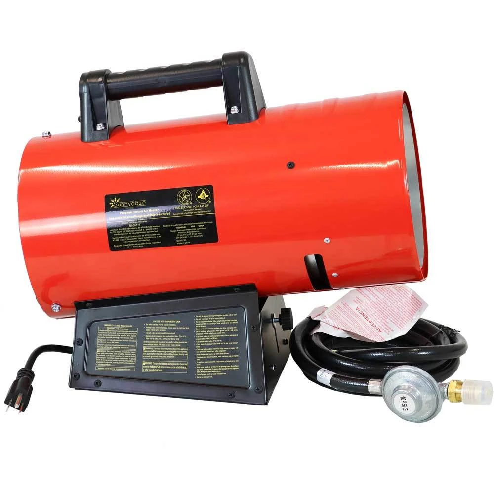 Sunnydaze 60,000 Btu Forced Air Propane Heater 4 Sunnydaze 60,000 Btu Forced Air Propane Heater - Image 4
