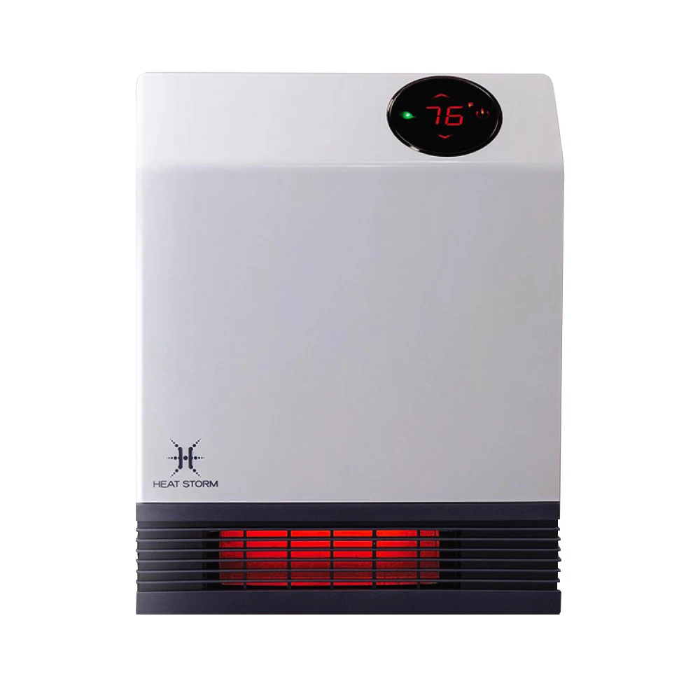 Heat Storm Deluxe Wall Unit 1,000-Watt Infrared Quartz Heater 1 Heat Storm Deluxe Wall Unit 1,000-Watt Infrared Quartz Heater