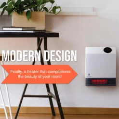 Heat Storm Deluxe Wall Unit 1,000-Watt Infrared Quartz Heater 9 Heat Storm Deluxe Wall Unit 1,000-Watt Infrared Quartz Heater -Snow Tools Shop 1000Wx1000H 789