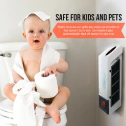 Heat Storm Deluxe Wall Unit 1,000-Watt Infrared Quartz Heater 11 Heat Storm Deluxe Wall Unit 1,000-Watt Infrared Quartz Heater -Snow Tools Shop 1000Wx1000H 791