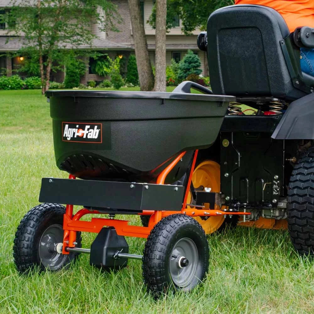 Agri-Fab 130 Lb. Tow Behind Broadcast Spreader 2 Agri-Fab 130 Lb. Tow Behind Broadcast Spreader - Image 2