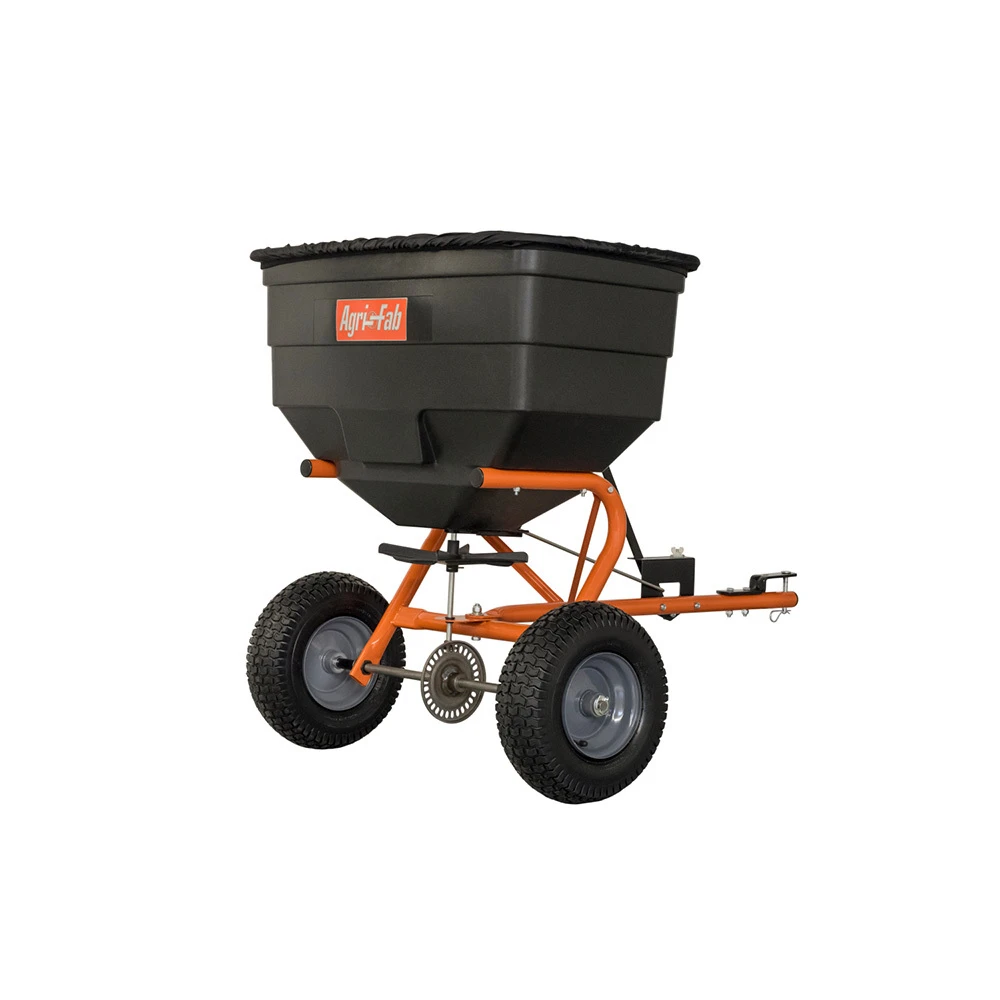 Agri-Fab 185 Lb. Tow Behind Lawn & Garden Broadcast Spreader 1 Agri-Fab 185 Lb. Tow Behind Lawn & Garden Broadcast Spreader