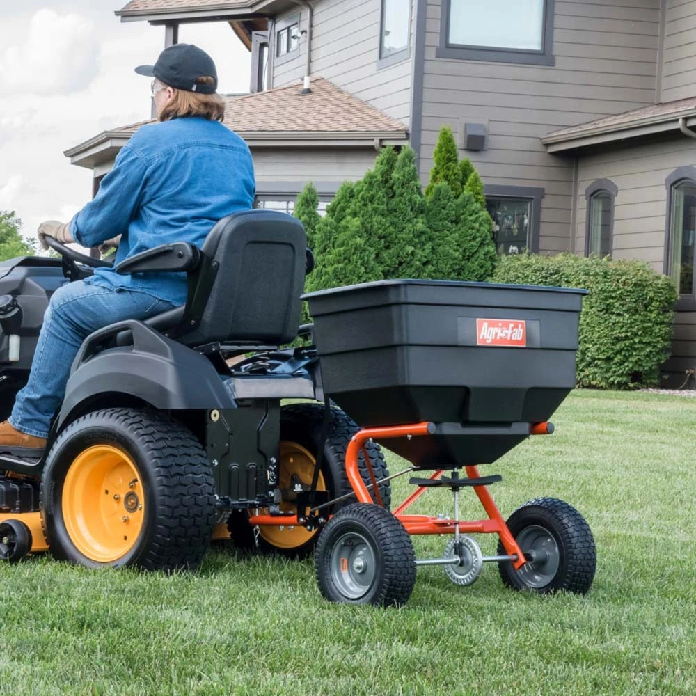 Agri-Fab 185 Lb. Tow Behind Lawn & Garden Broadcast Spreader 2 Agri-Fab 185 Lb. Tow Behind Lawn & Garden Broadcast Spreader - Image 2
