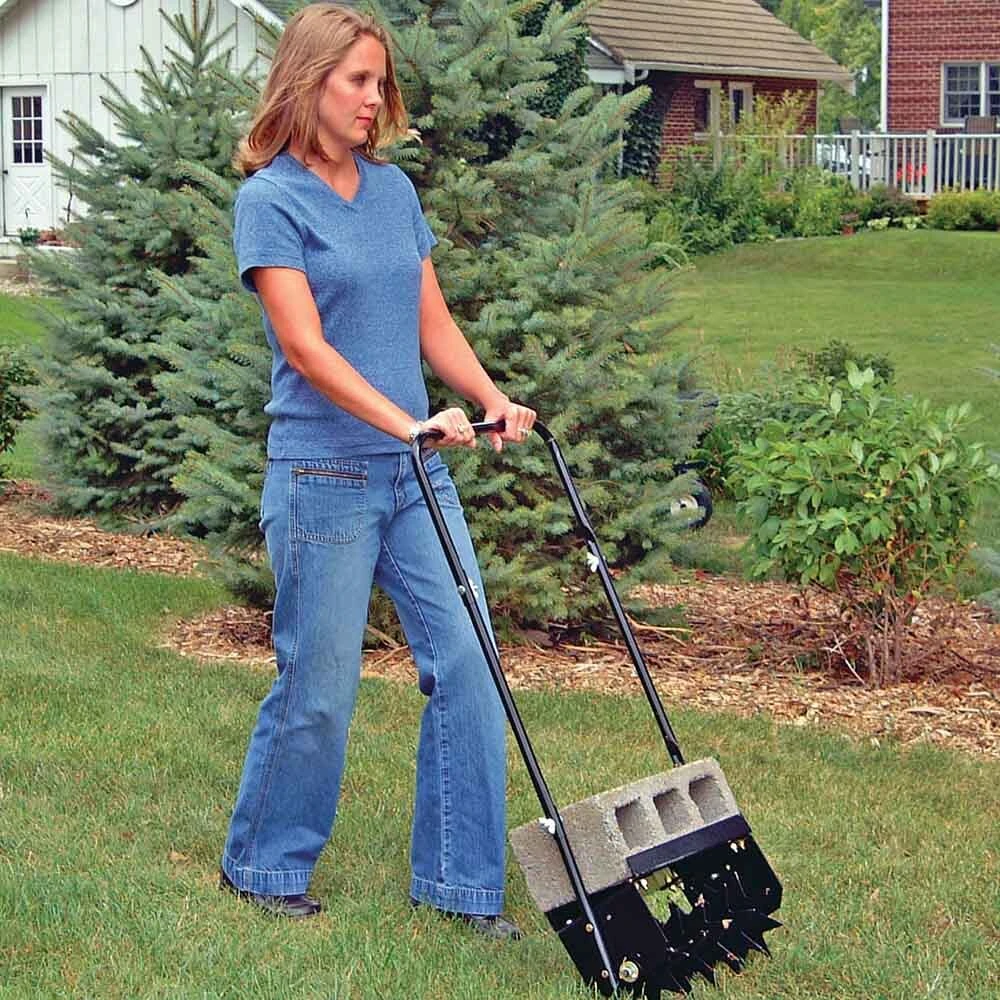 Agri-Fab 16 In. Push Spike Aerator 2 Agri-Fab 16 In. Push Spike Aerator - Image 2