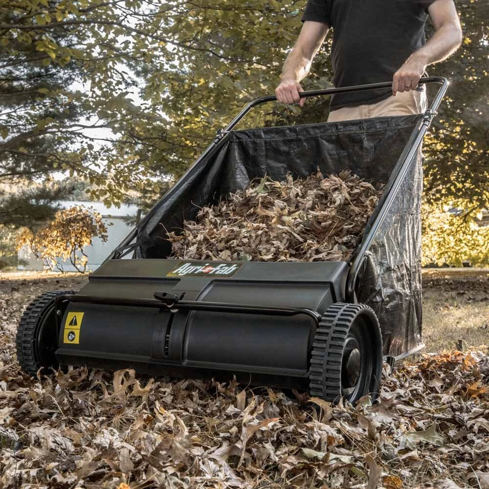 Agri-Fab 26 In. Push Lawn Sweeper 2 Agri-Fab 26 In. Push Lawn Sweeper - Image 2