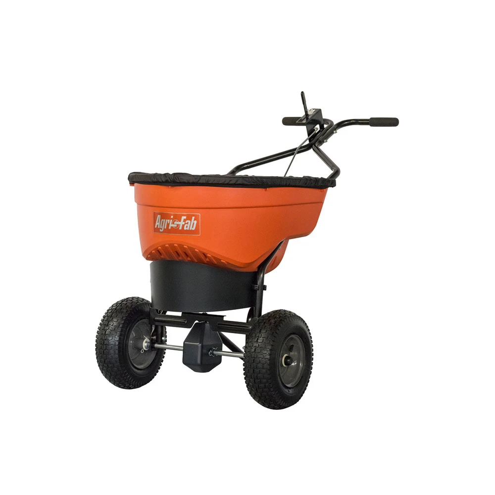 Agri-Fab 130 Lb. Ice Melt Push Broadcast Spreader 1 Agri-Fab 130 Lb. Ice Melt Push Broadcast Spreader
